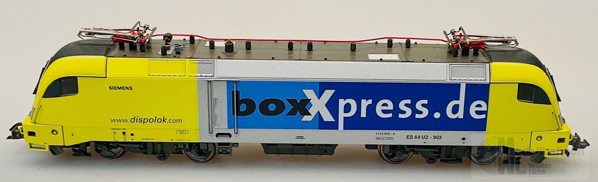 Roco 63677 - Roco - E-Lok ES64U2.11 Taurus gelb boxpress H0/GL